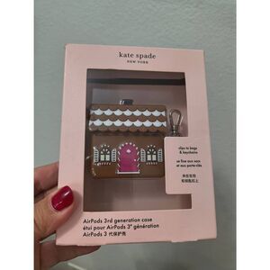 Airpods 3rd generation case from Kate Spade gingerbread Christmas